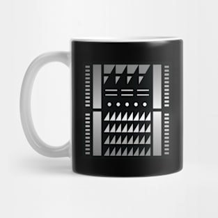 “Dimensional Angles (1)” - V.1 Grey - (Geometric Art) (Dimensions) - Doc Labs Mug